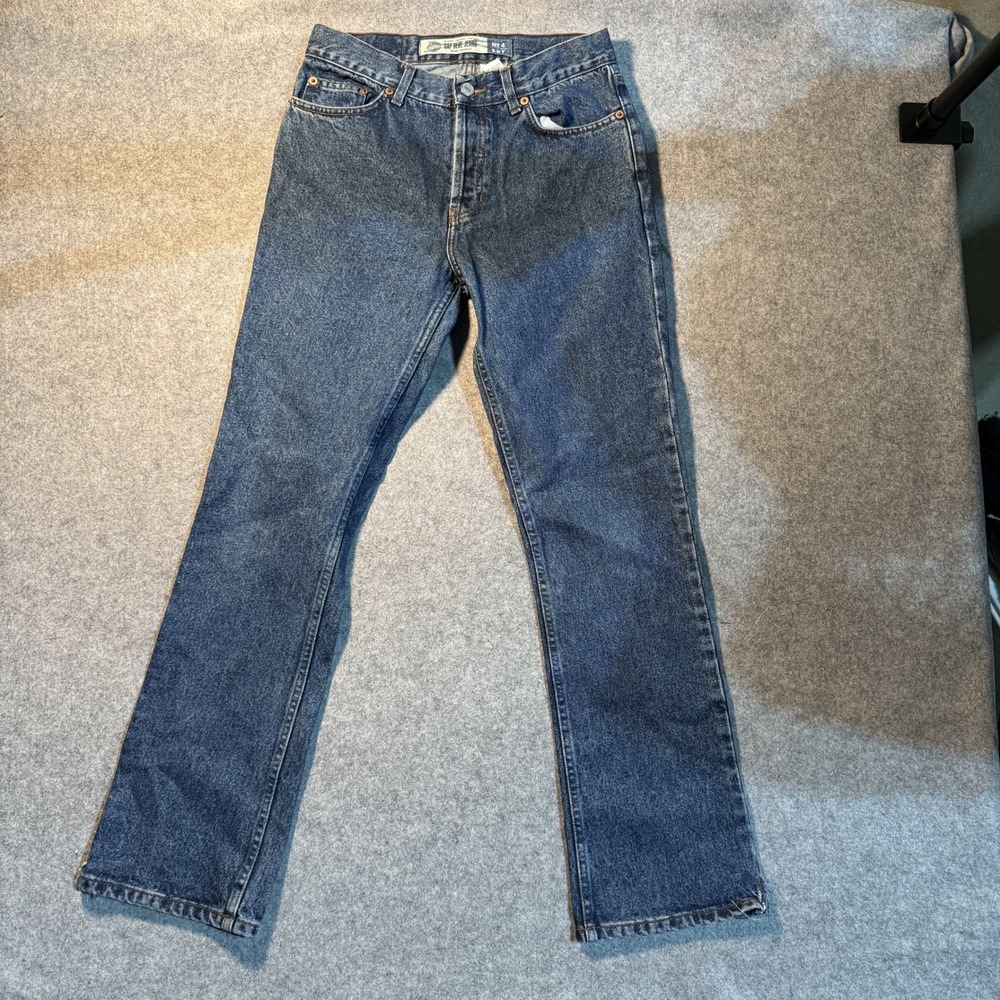 Vintage Gap No 4 Easy Fit Blue Jeans Womens 6 Regular 100% Cotton Bootcut 90s